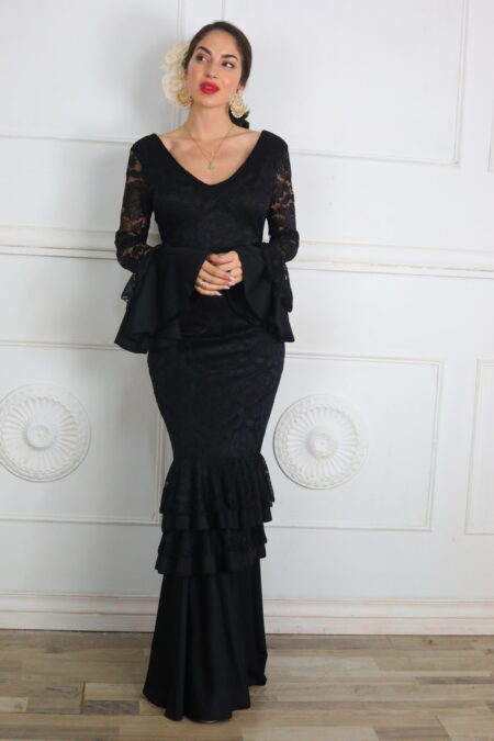 Vestido Flamenco Encaje