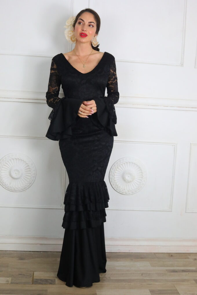 Vestido Flamenco Encaje