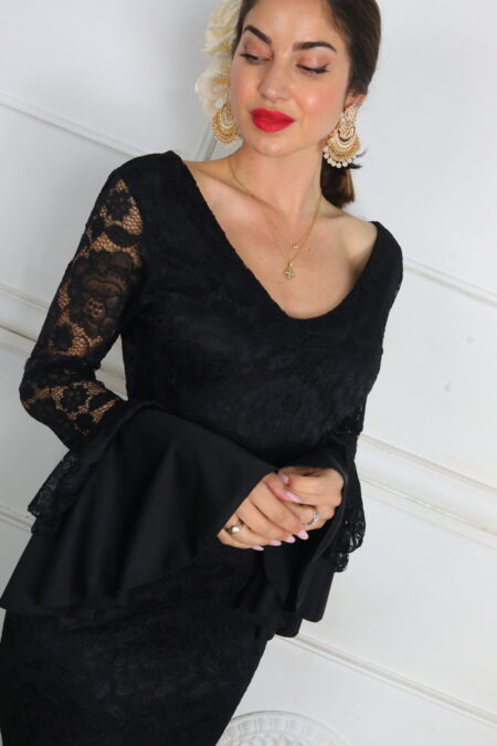 Vestido Flamenco Encaje