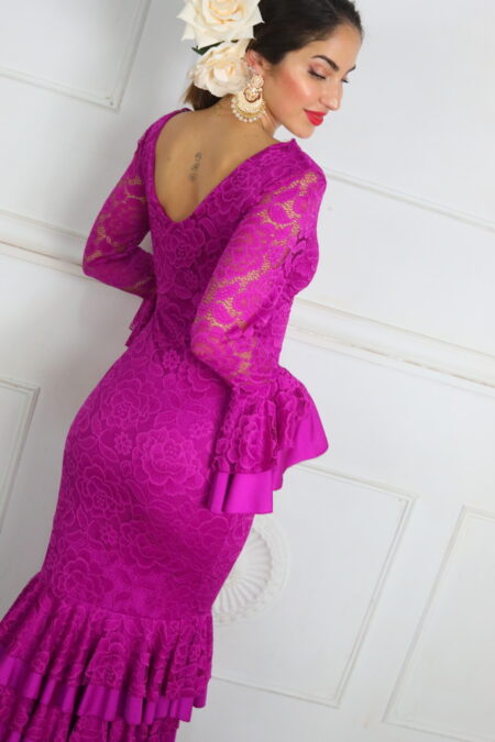 Vestido Flamenco Encaje