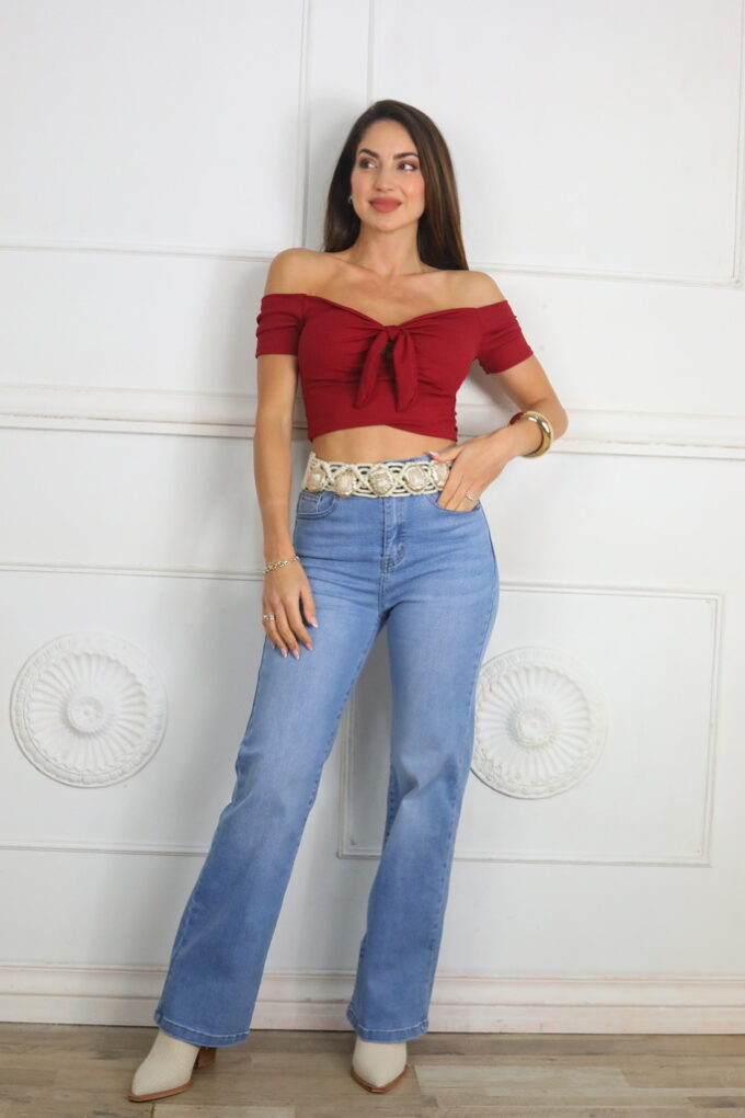 Vaquero Cropped Brillos
