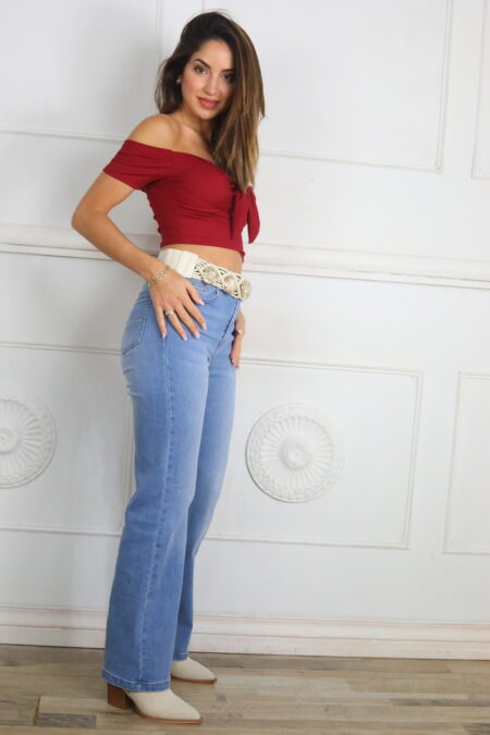 Vaquero Cropped Brillos