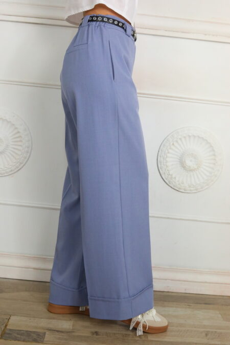 Pantalon Dobladillo Cinturón