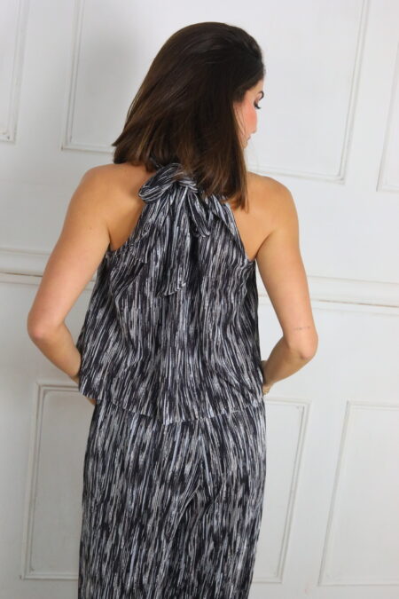 Conjunto Minipliegues Estampado