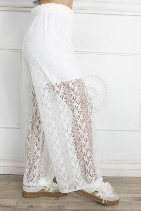 Pantalon Encaje Con Forro