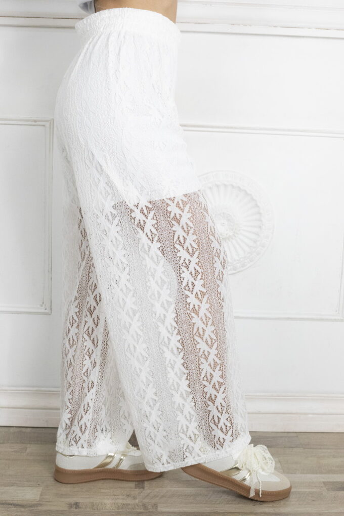 Pantalon Encaje Con Forro