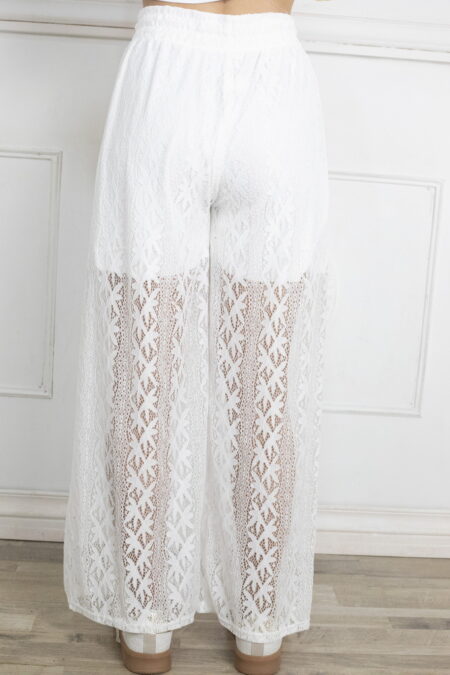 Pantalon Encaje Con Forro