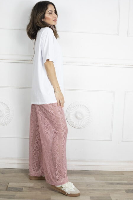 Pantalon Encaje Con Forro