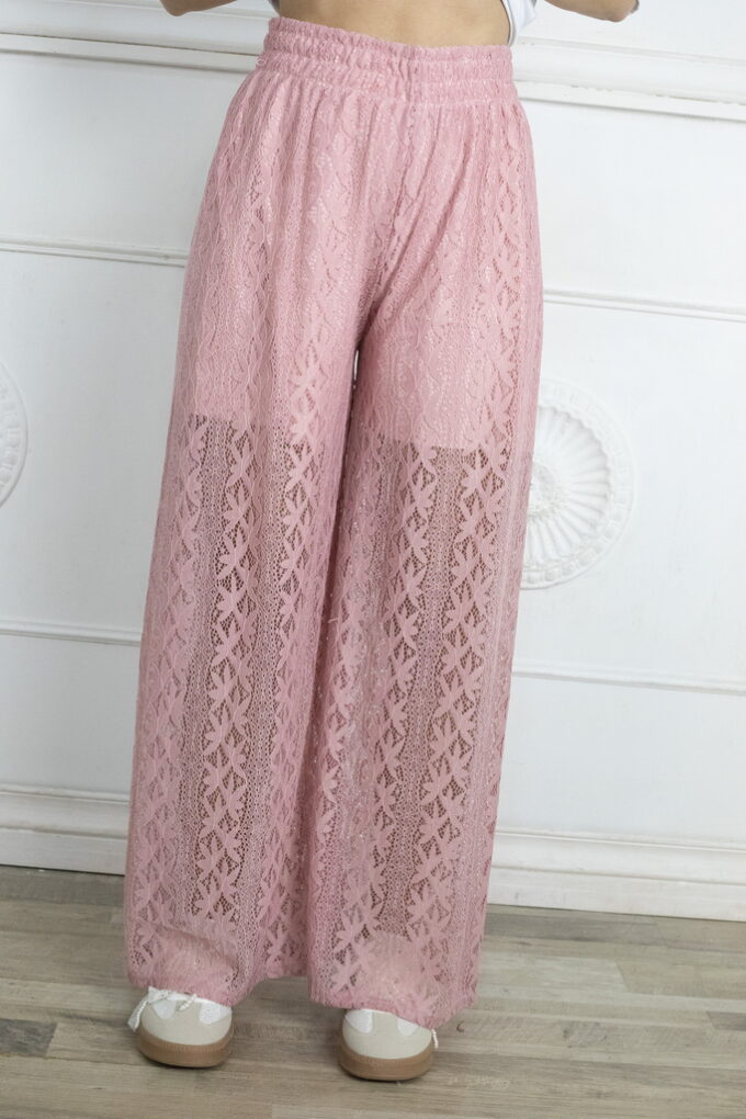 Pantalon Encaje Con Forro