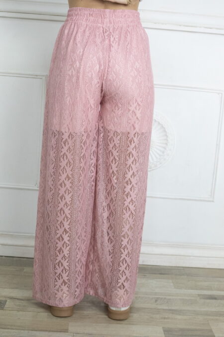 Pantalon Encaje Con Forro