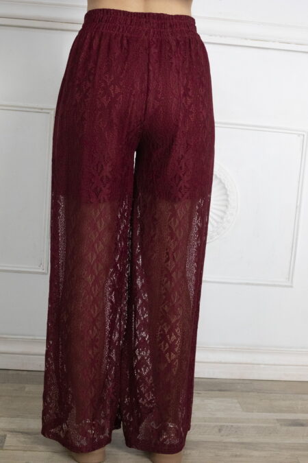 Pantalon Encaje Con Forro