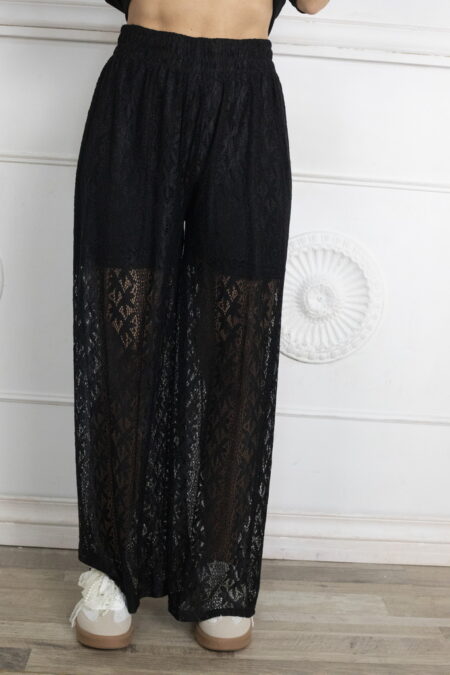 Pantalon Encaje Con Forro