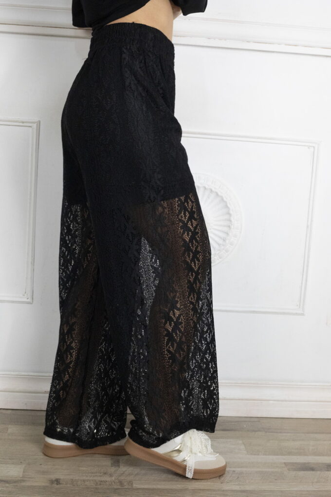 Pantalon Encaje Con Forro