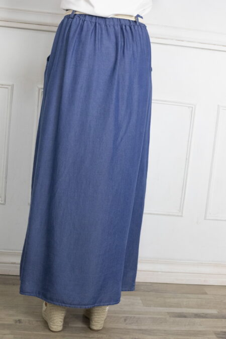 Falda Vaquera Cinturón Cuerda