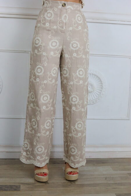 Pantalon Bordado