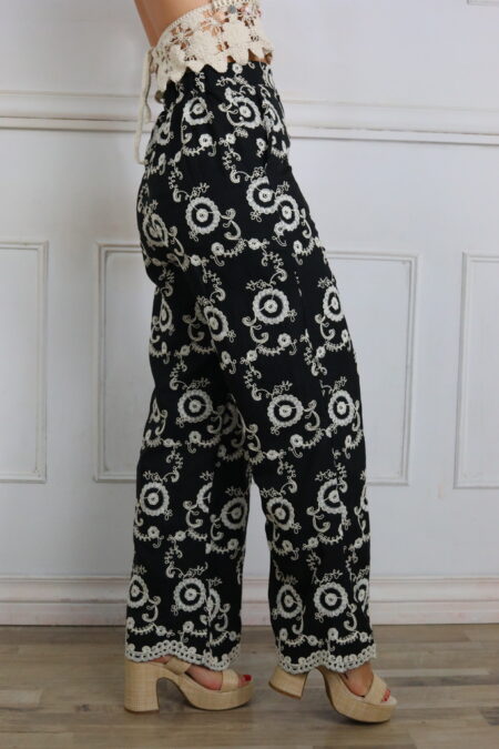 Pantalon Bordado