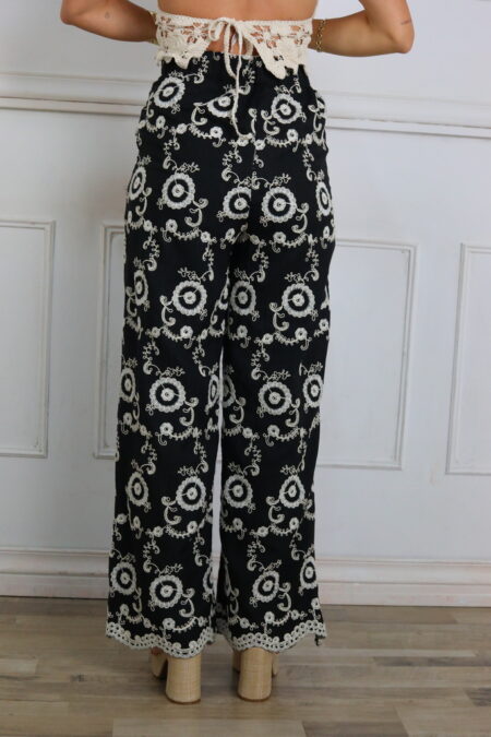 Pantalon Bordado