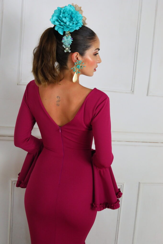 Vestido Flamenco Triple Volante