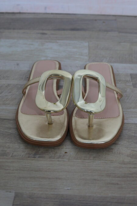 Sandalias Metalizadas