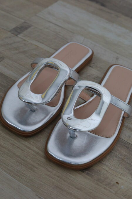 Sandalias Metalizadas