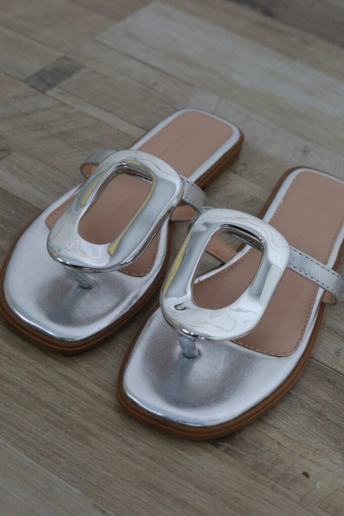 Sandalias Metalizadas