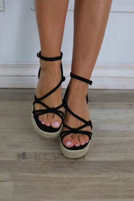 Tacón Ancho Esparto