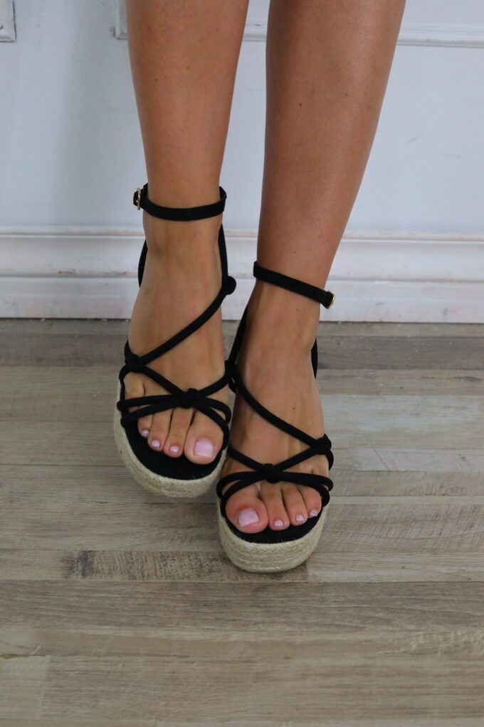 Tacón Ancho Esparto