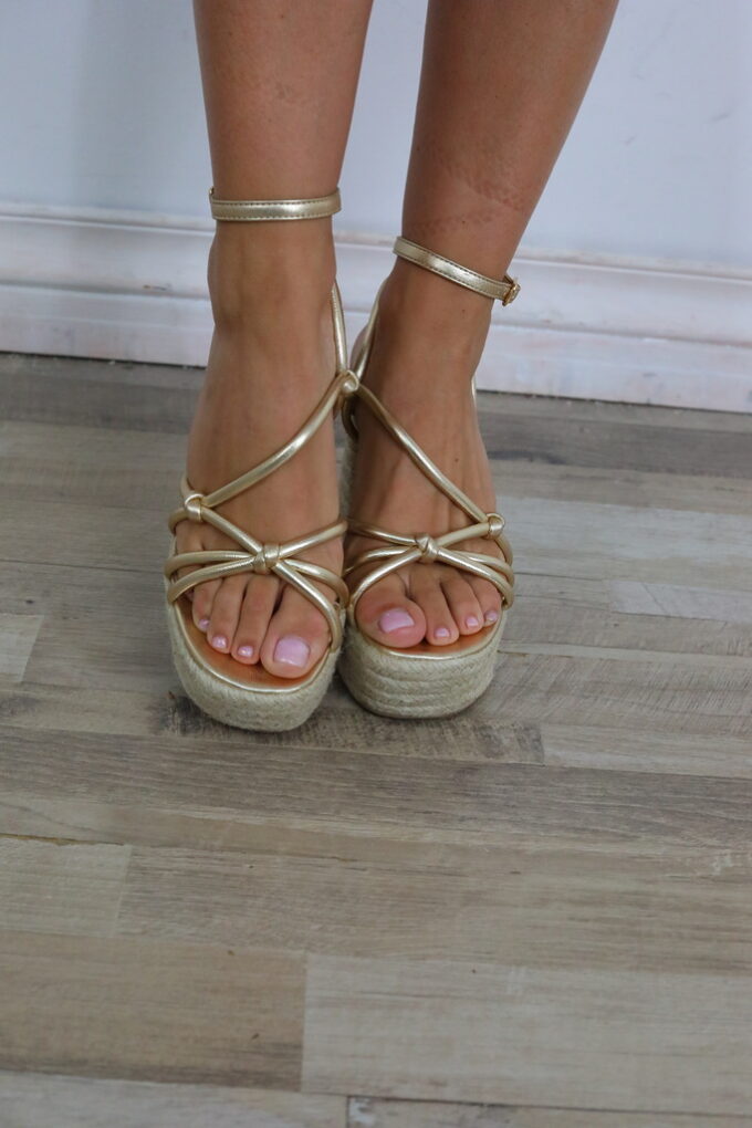 Tacón Ancho Esparto