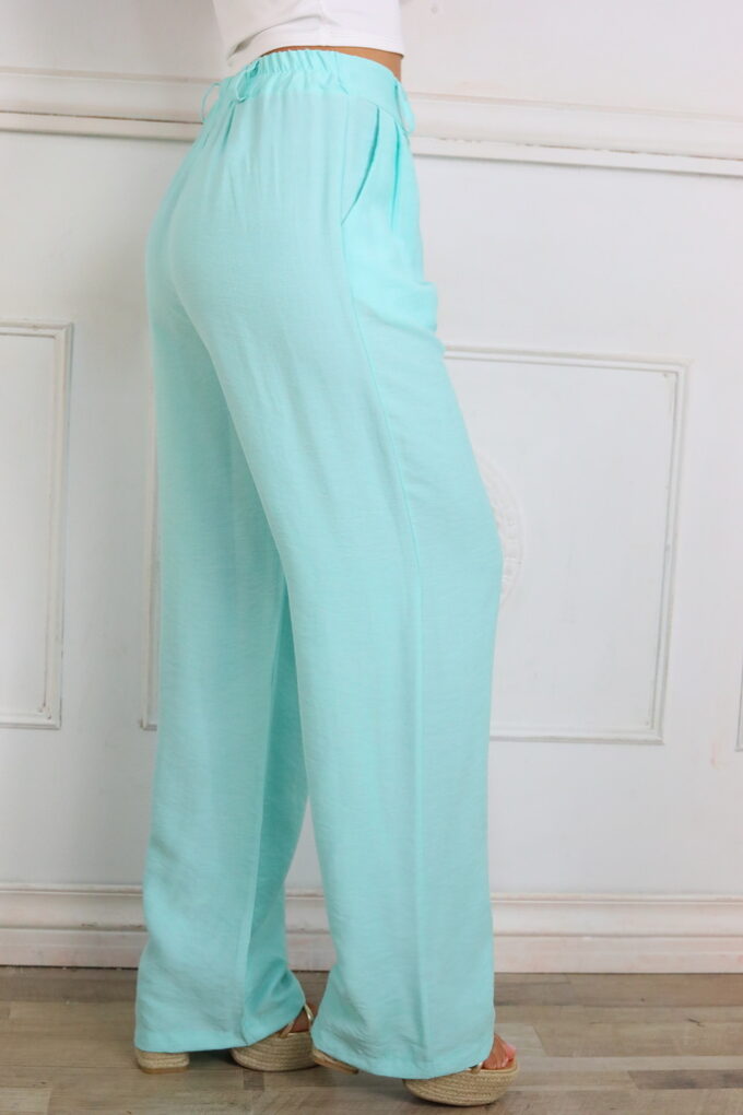 Pantalon Efecto Lino Básic