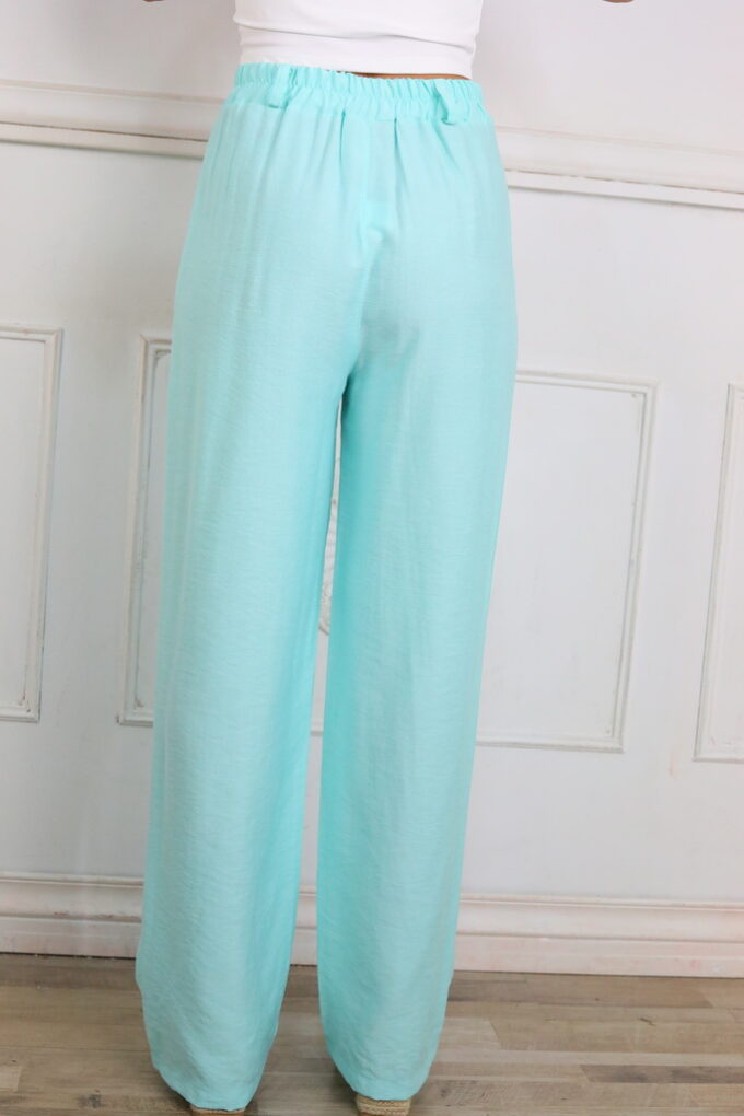 Pantalon Efecto Lino Básic