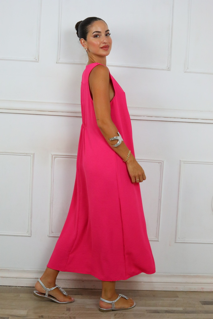 Vestido Largo Botón - Imagen 19