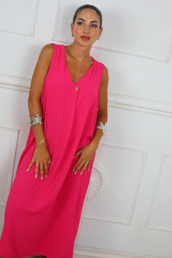 Vestido Largo Botón - Imagen 23