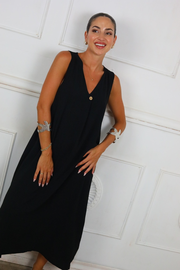 Vestido Largo Botón - Imagen 27