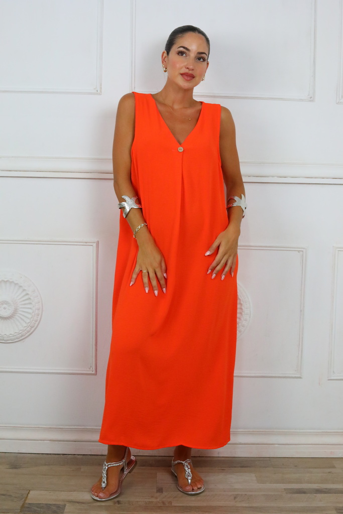 Vestido Largo Botón - Imagen 29