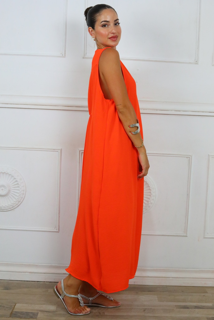 Vestido Largo Botón - Imagen 30