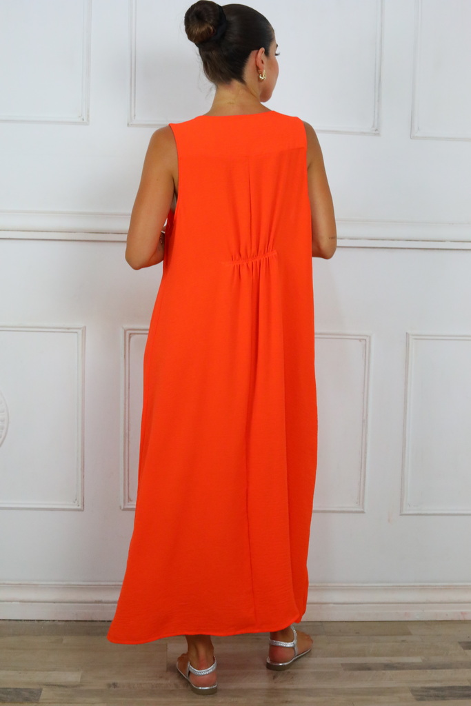 Vestido Largo Botón - Imagen 31