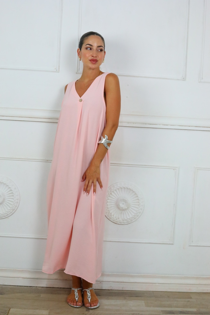 Vestido Largo Botón - Imagen 39