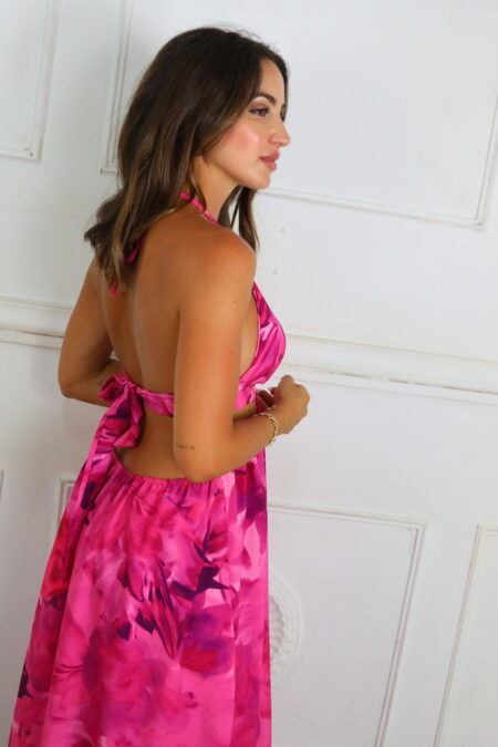 Vestido Estampado Omega