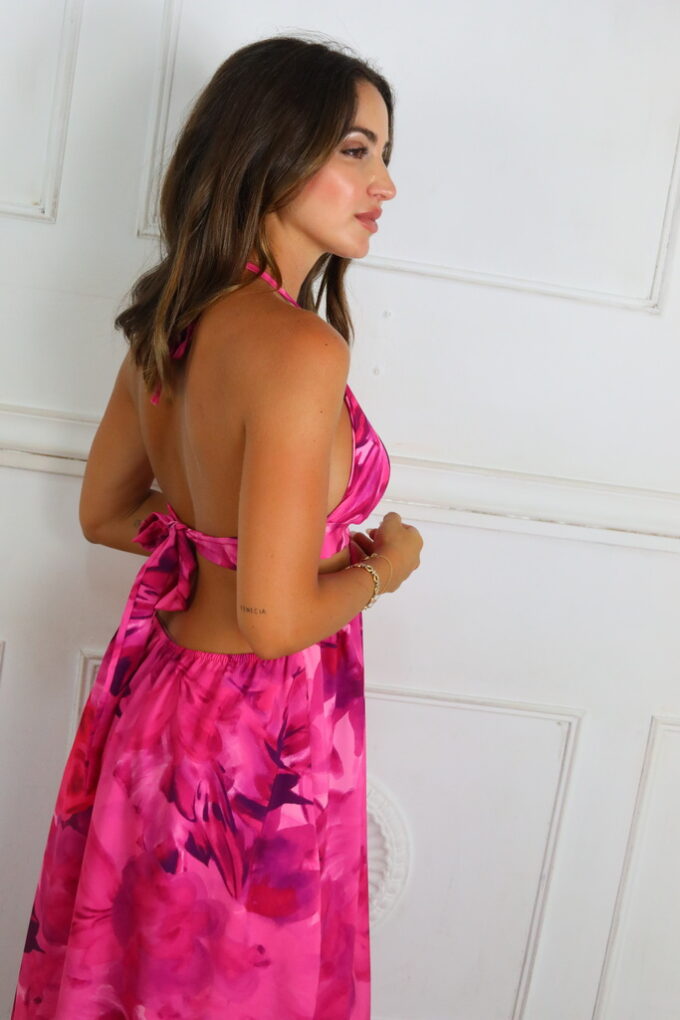 Vestido Estampado Omega