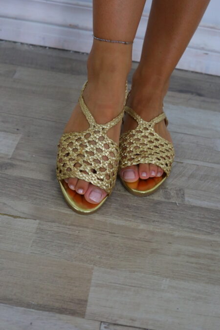 Sandalias Trenzadas