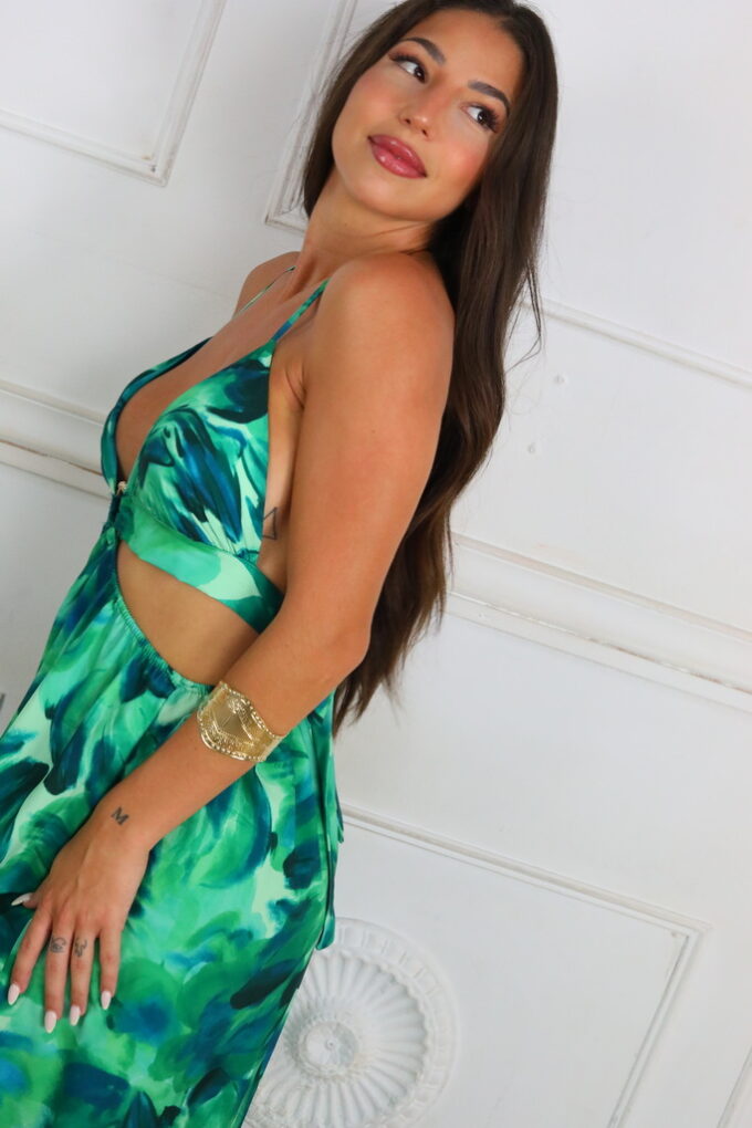 Vestido Estampado Omega