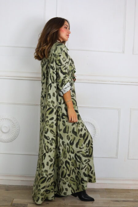 Vestido Camisero Bolsillos