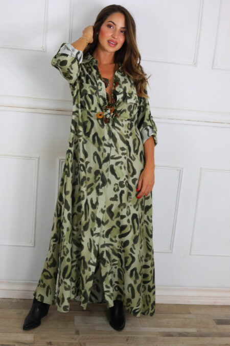 Vestido Camisero Bolsillos