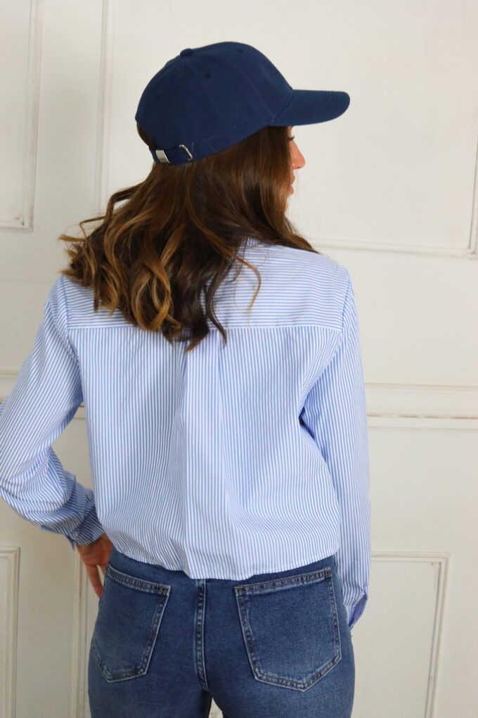 Camisa Rayas Bolsillos