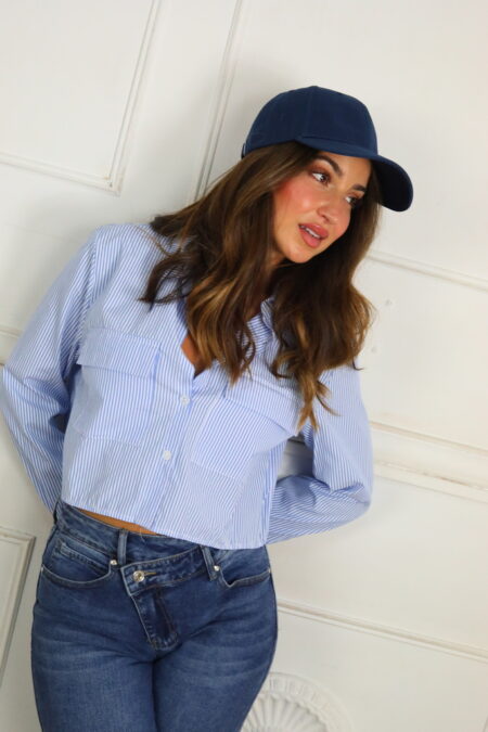 Camisa Rayas Bolsillos