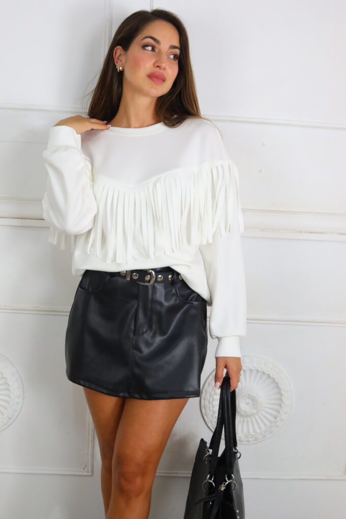 Falda-Pantalón Polipiel Básic