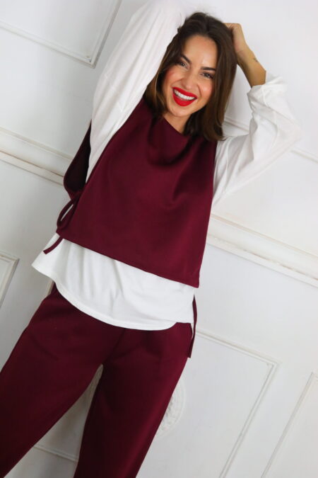 Camiseta Chaleco Superpuesto