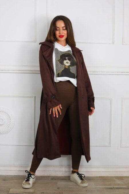 Malla Push Up - Única, Marrón oscuro