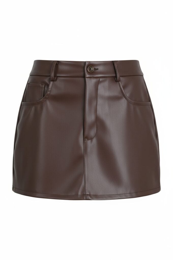 Falda-Pantalón Polipiel Básic