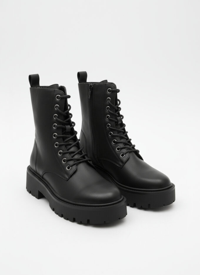 Botas Cordones Doble Suela